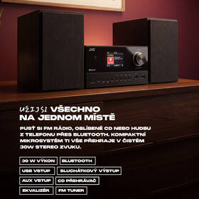 Mikrosystém JVC UX-E225B černý

 obrázek produktu 12 z 14