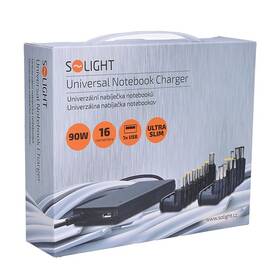 Napájecí adaptér Solight DA33 univerzální pro notebooky, 90 W, 6 koncovek, automat 

 obrázek produktu 3 z 3
