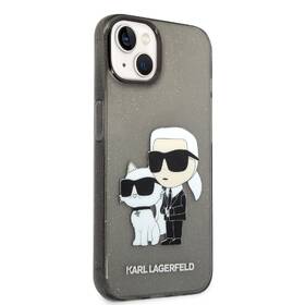 Kryt na mobil Karl Lagerfeld IML Glitter Karl and Choupette NFT na Apple iPhone 14 černý

 obrázek produktu 2 z 4