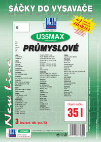 Sáčky do vysavače Jolly U35 MAX 

 obrázek produktu 1 z 1
