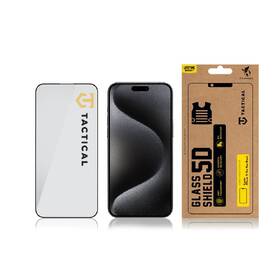 Tvrzené sklo Tactical 5D na Apple iPhone 15 Pro Max černé

 obrázek produktu 2 z 2