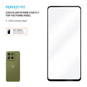 Tvrzené sklo FIXED Full-Cover na Motorola Moto G15/Power černé

 obrázek produktu 2 z 9