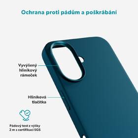 Kryt na mobil Epico Silicone Pro Mag+ na Apple iPhone 17 petrolejový

 obrázek produktu 4 z 5