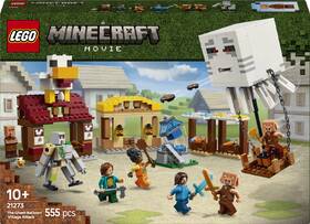 Stavebnice LEGO® Minecraft®  21273 Balón v podobě ďasa a útok na vesnici 

 obrázek produktu 5 z 9