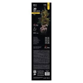 LED dekorace EMOS vánoční stromek, 52cm, 3x AA, vnitřní, teplá bílá 

 obrázek produktu 4 z 4