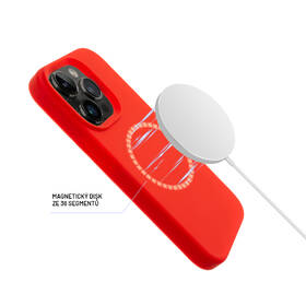 Kryt na mobil FIXED MagFlow s podporou MagSafe na Apple iPhone 14 Plus červený

 obrázek produktu 5 z 6