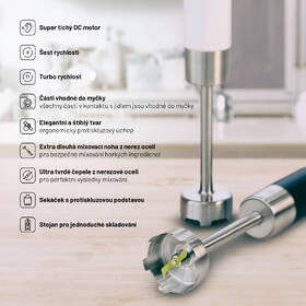 Ponorný mixér Lauben Stick Blender 800AT 

 obrázek produktu 6 z 7