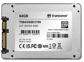 SSD Transcend SSD370S 64GB SATA 

 obrázek produktu 1 z 1