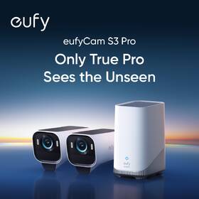Kamera Anker Eufy EufyCam S3 Pro Add-on Cam bílá barva
