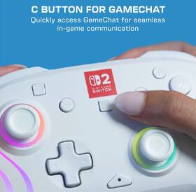 Gamepad Turtle Beach Afterglow Wave Wireless RGB, NS2 bílý

 obrázek produktu 5 z 10