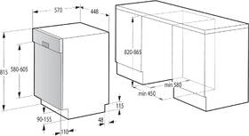 Myčka nádobí Gorenje GI520E15X 

