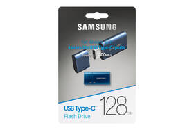 USB Flash Samsung 128GB USB-C modrá barva
