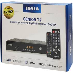 Set-top box Tesla SENIOR T2 černá barva
