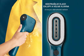 Ruční napařovač oděvů Tefal DT2020E1 Pure POP modrá barva
