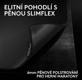 Podložka pod myš Logitech PRO X Control Gaming Pad 46 × 40 cm černá

 obrázek produktu 13 z 18