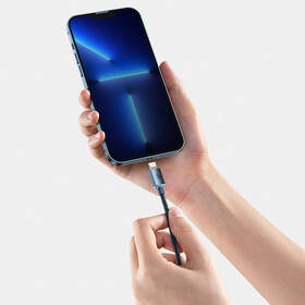 Kabel Baseus Crystal Shine Series USB-C/Lightning 20W 1,2m černý

 obrázek produktu 8 z 10