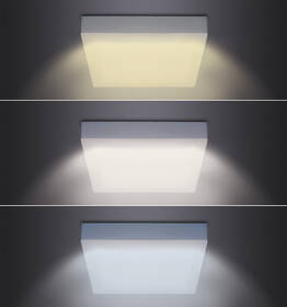 Stropní svítidlo Solight CCT, přisazené, 24 W, 900 lm, čtvercové bílé

 obrázek produktu 3 z 6
