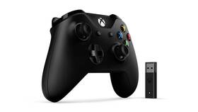 Ovladač Microsoft Xbox One Wireless + adapter pro Windows černá barva
