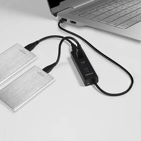 USB Hub Axagon USB / 4x USB 3.0 černý

 obrázek produktu 7 z 8