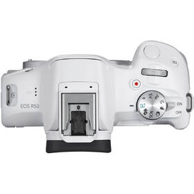 Digitální fotoaparát Canon R50 + RF-S 18-45 mm IS STM bílý

 obrázek produktu 3 z 7