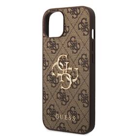 Kryt na mobil Guess 4G Metal Logo na Apple iPhone 15 hnědý

 obrázek produktu 1 z 4