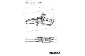 Řetězová pila Metabo MS 18 LTX 15 (bez baterie) 600856840 

 obrázek produktu 8 z 8