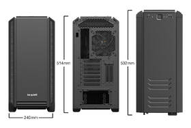 Case be quiet! Silent Base 601 Window černá

 obrázek produktu 8 z 8