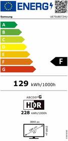 Televize Samsung UE75U8072H 

 obrázek produktu 1 z 8