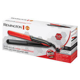 Žehlička na vlasy Remington S6755 Man Utd Sleek&CurlExp Straight černá/červená

 obrázek produktu 3 z 3
