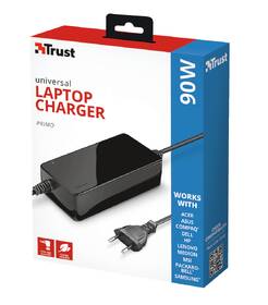 Napájecí adaptér Trust Primo, univerzální, pro notebooky, 90W 

 obrázek produktu 4 z 4