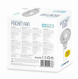 Ventilátor PLATINET Rechargeable Desk Fan 4000mAh Power Bank bílý

 obrázek produktu 2 z 2