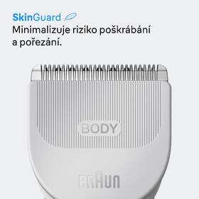 Zastřihovač tělový Braun BG3530 šedý

 obrázek produktu 3 z 7