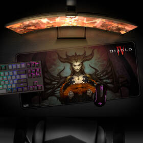 Podložka pod klávesnici a myš FSH Diablo IV - Lilith, XL černá

 obrázek produktu 2 z 4