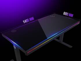 Herní stůl Lorgar DE90 RGB Wood černý

 obrázek produktu 10 z 14