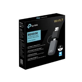Bluetooth TP-Link Archer TBE400U, BE6500 Tri-Band Wi-Fi 7 Mini, USB-A/USB-C černý

 obrázek produktu 7 z 7