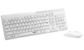 Klávesnice s myší Rapoo X8100, CZ+SK layout bílá

 obrázek produktu 1 z 3