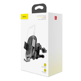 Držák na mobil Baseus Wireless Charger Smart Vehicle Bracket Air Vent černý

 obrázek produktu 7 z 7