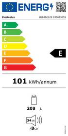 Chladnička Electrolux LRB3AE12S bílá

 obrázek produktu 1 z 3