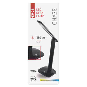 Stolní LED lampička EMOS CHASE černá

 obrázek produktu 13 z 13