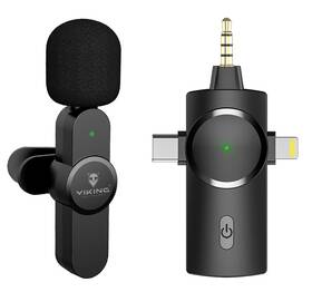 Mikrofon Viking M360, USB-C / Lightning / 3,5 mm jack 

 obrázek produktu 2 z 6