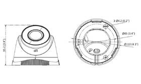Kamerový systém HiLook IK-4248TH-MH/P, 4x kamery IPC-T280H 2.8mm, 1x NVR-104MH-C černá barva
