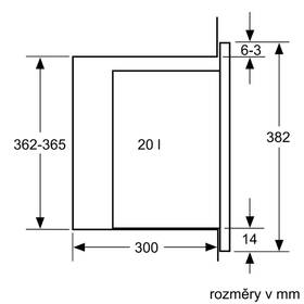 Mikrovlnná trouba Siemens BF525LMB1 černá barva
