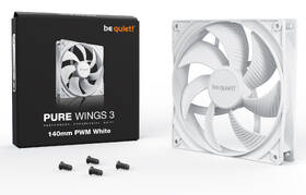 Ventilátor be quiet! Pure Wings 3 140mm PWM White 

 obrázek produktu 2 z 2