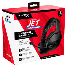Headset HyperX Cloud Jet Wireless Gaming Headset černý

 obrázek produktu 7 z 12