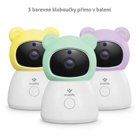 Dětská elektronická chůva TrueLife NannyCam R6 Dual Smart bílá

 obrázek produktu 5 z 12
