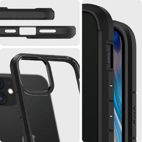 Kryt na mobil Spigen Ultra Hybrid na Apple iPhone 12 mini černý/průhledný

 obrázek produktu 6 z 9