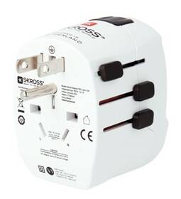 Cestovní adaptér SKROSS univerzální, 2x USB 

 obrázek produktu 5 z 8