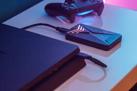 SSD externí SureFire Gaming Bunker SSD USB 3.2 Gen 1 512GB černá barva
