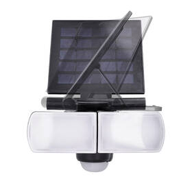 Nástěnné svítidlo Solight solární se senzorem, 8W, 600lm, Li-Ion černé

 obrázek produktu 4 z 7
