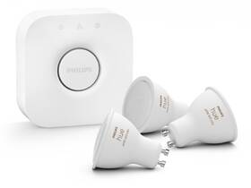 Startovací sada Philips 5,7W, GU10, White and Color Ambiance, 3ks + Bridge 

 obrázek produktu 3 z 4